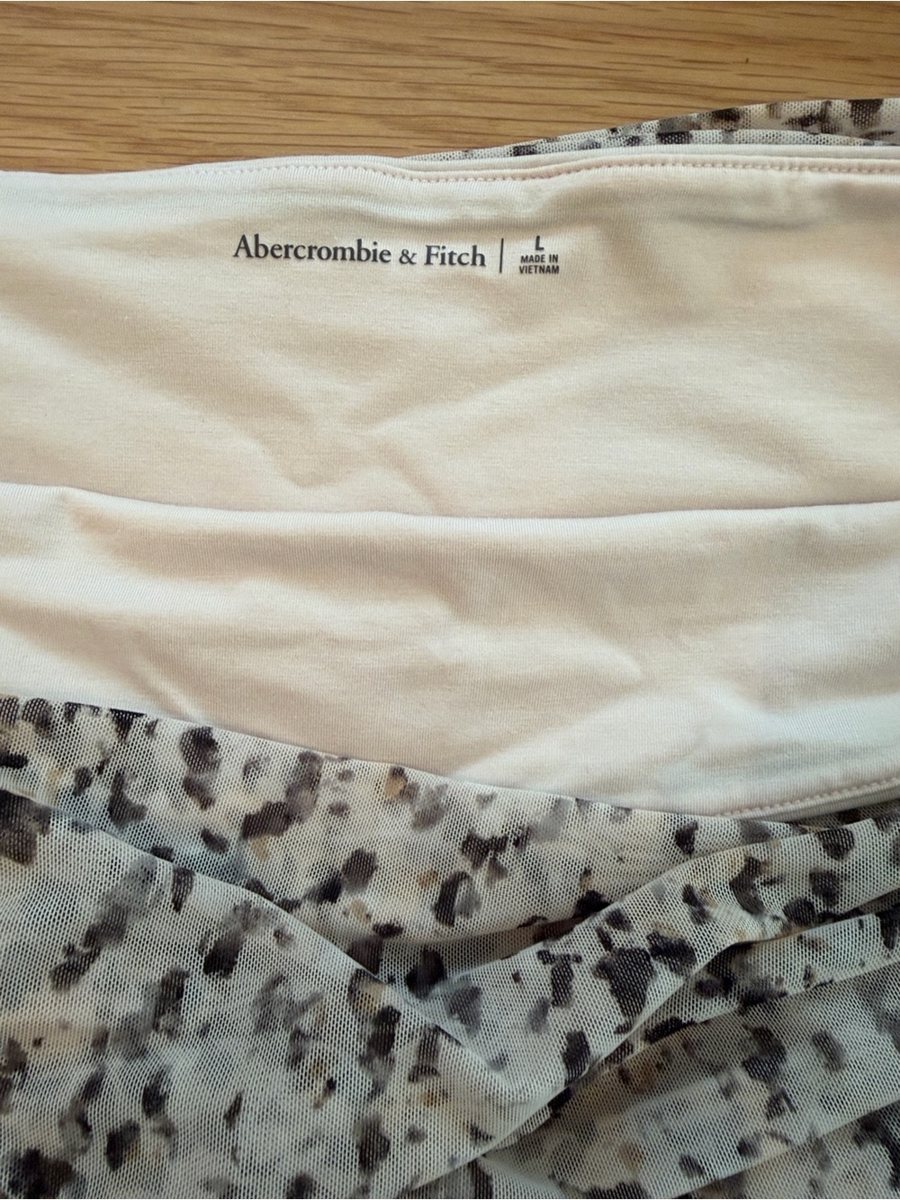 Abercrombie Sheer Off-Shoulder Dress - Picture 5 of 5